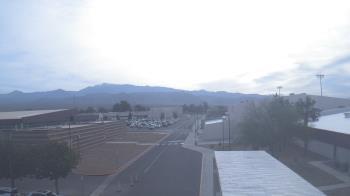 Weather camera view of Pahrump Valley HS.