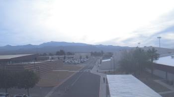 Weather camera view of Pahrump Valley HS.