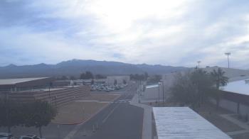 Weather camera view of Pahrump Valley HS.