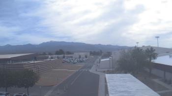 Weather camera view of Pahrump Valley HS.