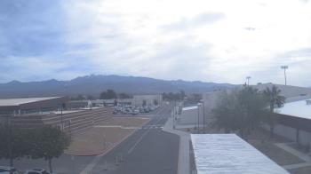 Weather camera view of Pahrump Valley HS.