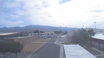 Weather camera view of Pahrump Valley HS.