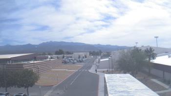 Weather camera view of Pahrump Valley HS.