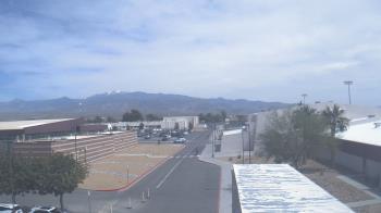 Weather camera view of Pahrump Valley HS.