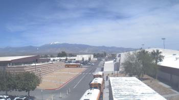 Weather camera view of Pahrump Valley HS.