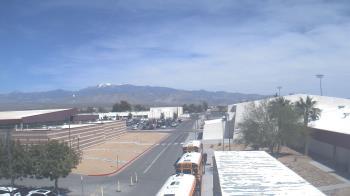 Weather camera view of Pahrump Valley HS.