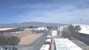 Weather camera view of Pahrump Valley HS.