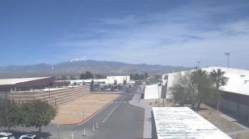 Weather camera view of Pahrump Valley HS.