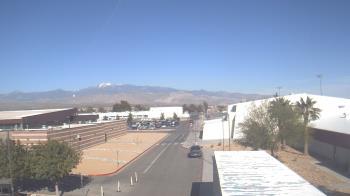 Weather camera view of Pahrump Valley HS.
