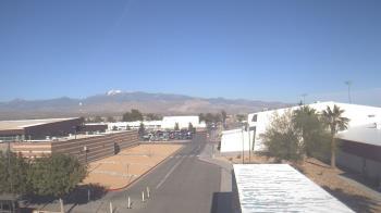 Weather camera view of Pahrump Valley HS.