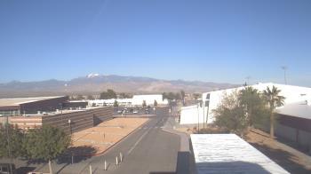 Weather camera view of Pahrump Valley HS.
