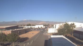 Weather camera view of Pahrump Valley HS.