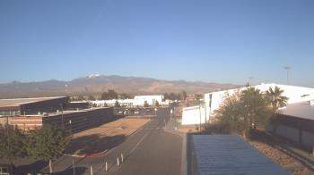 Weather camera view of Pahrump Valley HS.