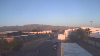 Weather camera view of Pahrump Valley HS.