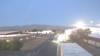 Weather camera view of Pahrump Valley HS.