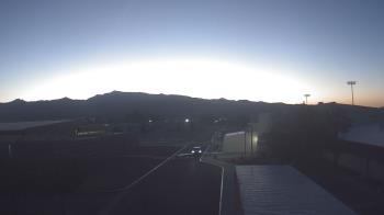 Weather camera view of Pahrump Valley HS.