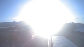 Weather camera view of Pahrump Valley HS.