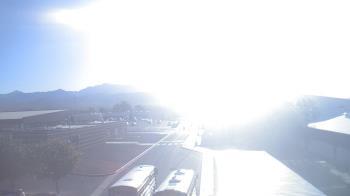 Weather camera view of Pahrump Valley HS.