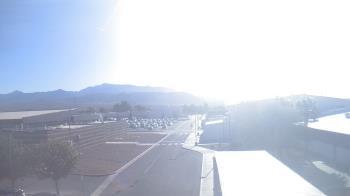 Weather camera view of Pahrump Valley HS.