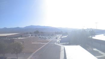 Weather camera view of Pahrump Valley HS.