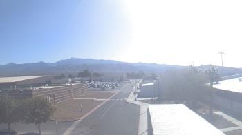 Weather camera view of Pahrump Valley HS.