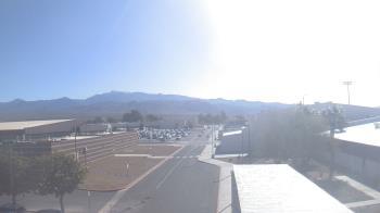 Weather camera view of Pahrump Valley HS.