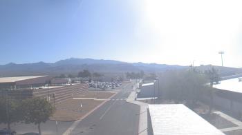 Weather camera view of Pahrump Valley HS.