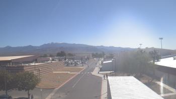 Weather camera view of Pahrump Valley HS.