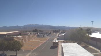 Weather camera view of Pahrump Valley HS.