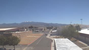 Weather camera view of Pahrump Valley HS.