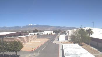 Weather camera view of Pahrump Valley HS.