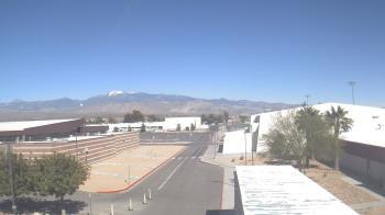 Weather camera view of Pahrump Valley HS.