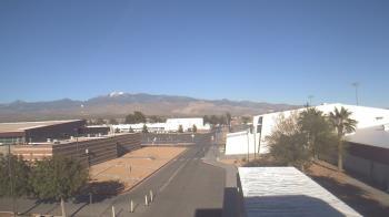 Weather camera view of Pahrump Valley HS.