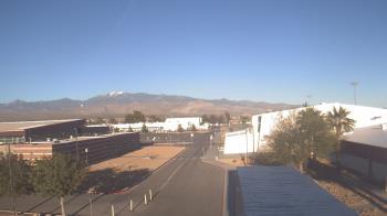 Weather camera view of Pahrump Valley HS.