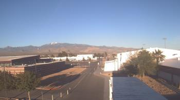Weather camera view of Pahrump Valley HS.