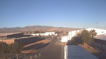 Weather camera view of Pahrump Valley HS.