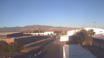 Weather camera view of Pahrump Valley HS.