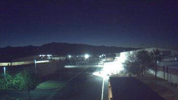 Weather camera view of Pahrump Valley HS.