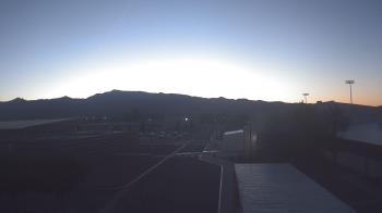 Weather camera view of Pahrump Valley HS.