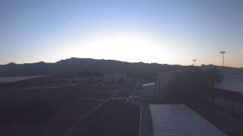 Weather camera view of Pahrump Valley HS.