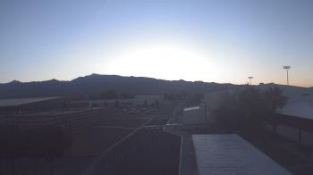 Weather camera view of Pahrump Valley HS.