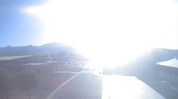 Weather camera view of Pahrump Valley HS.
