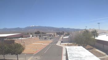 Weather camera view of Pahrump Valley HS.