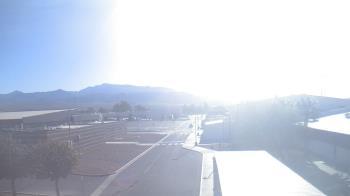 Weather camera view of Pahrump Valley HS.