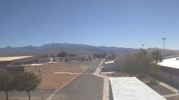Weather camera view of Pahrump Valley HS.