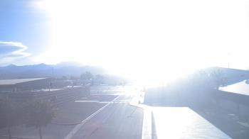 Weather camera view of Pahrump Valley HS.