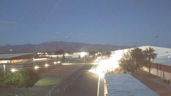 Weather camera view of Pahrump Valley HS.