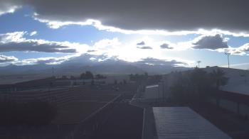 Weather camera view of Pahrump Valley HS.