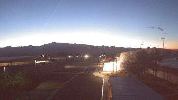 Weather camera view of Pahrump Valley HS.