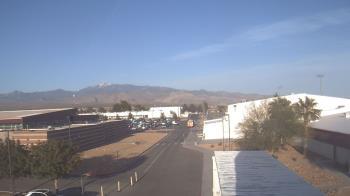 Weather camera view of Pahrump Valley HS.